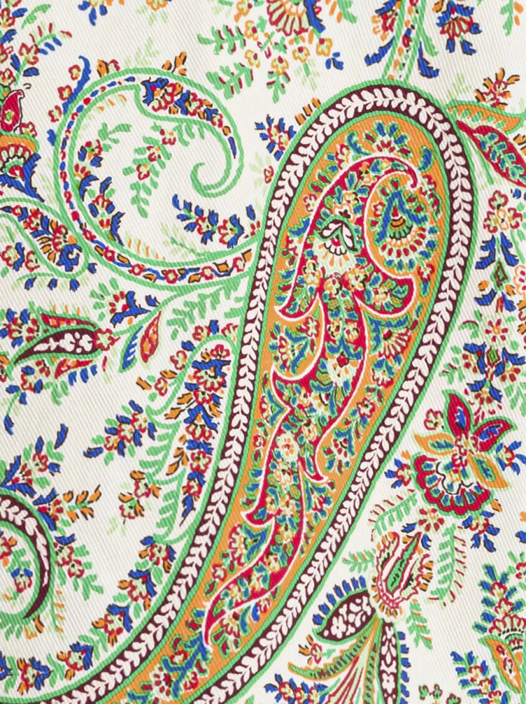 Fashion KID’S STRETCH DENIM/COTTON JACKET WITH FLORAL PAISLEY PRINT | Kids Topwear