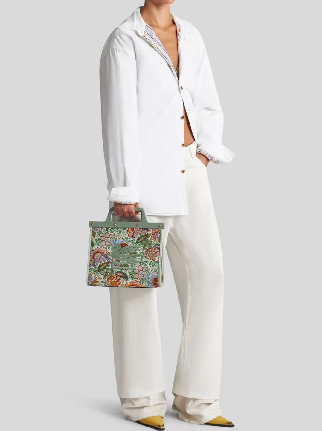 Store Medium Floral Jacquard Love Trotter Bag For Women | Women LOVE TROTTER | Love Trotter