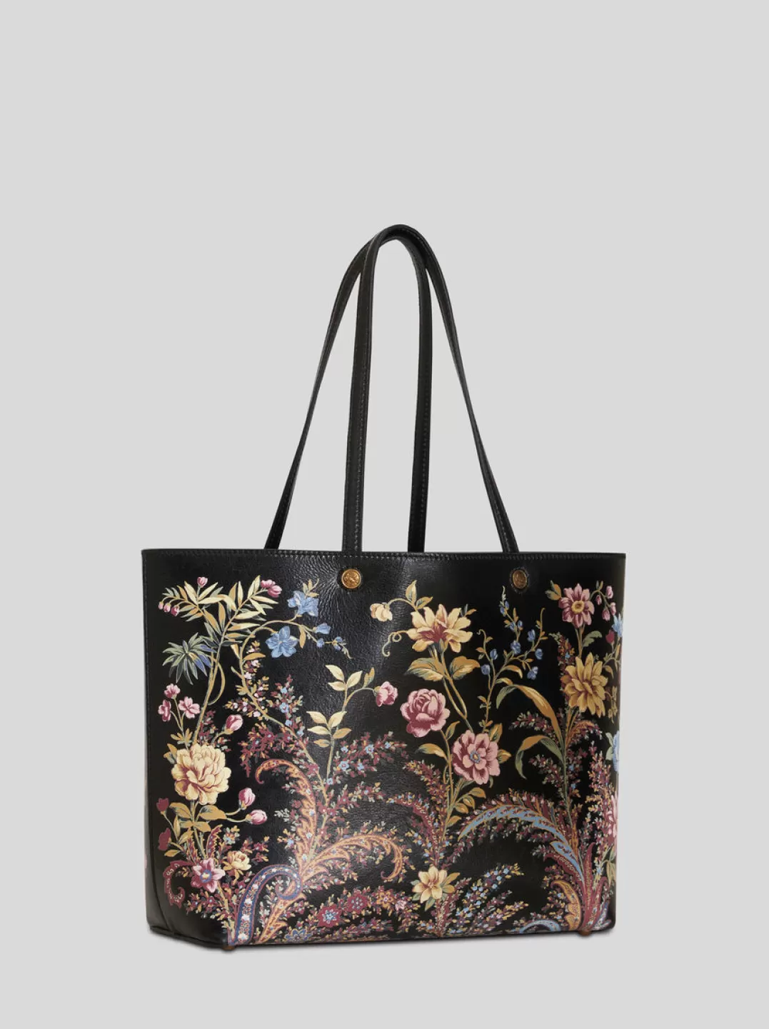 Hot Medium Floral Print Shopping Bag | Women | | Women Shopping Bags