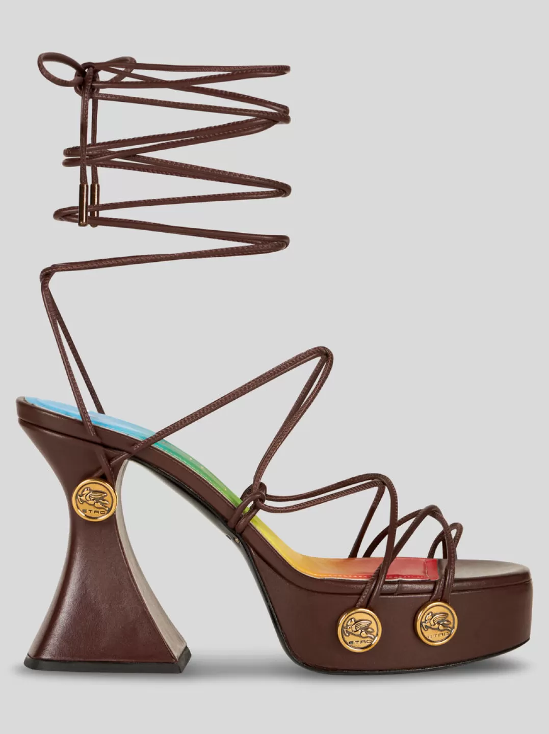 Clearance PLATFORM SANDALS WITH STRAPS AND STUDS | Women Sandals and Clogs