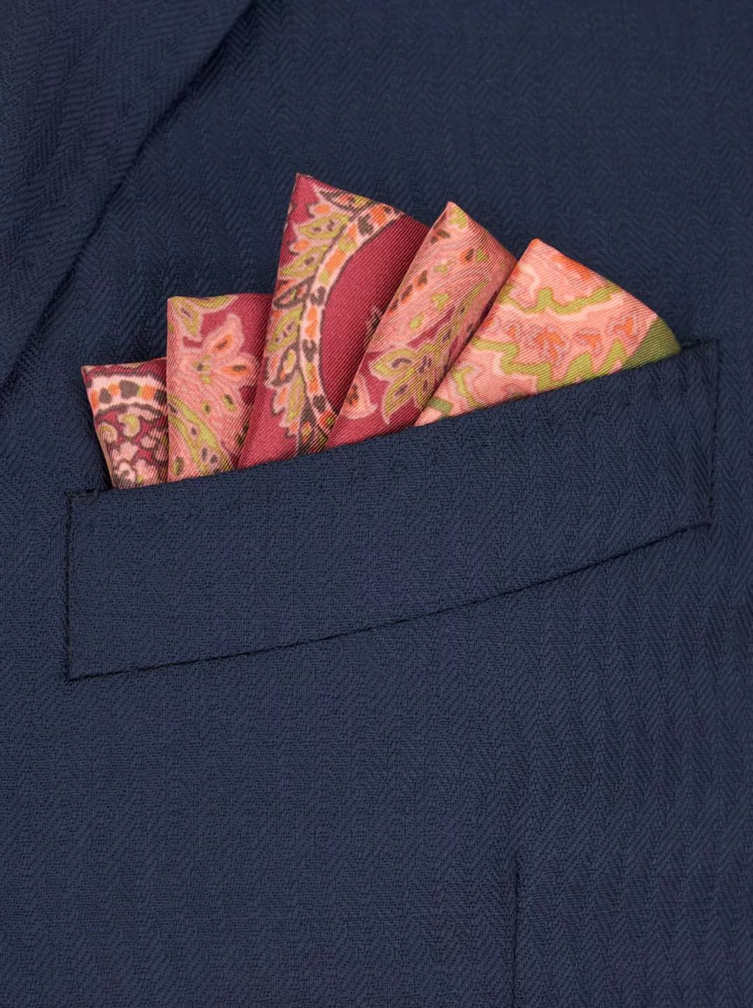 Best Sale PRINTED SILK POCKET SQUARE | Ties and Pocket Squares