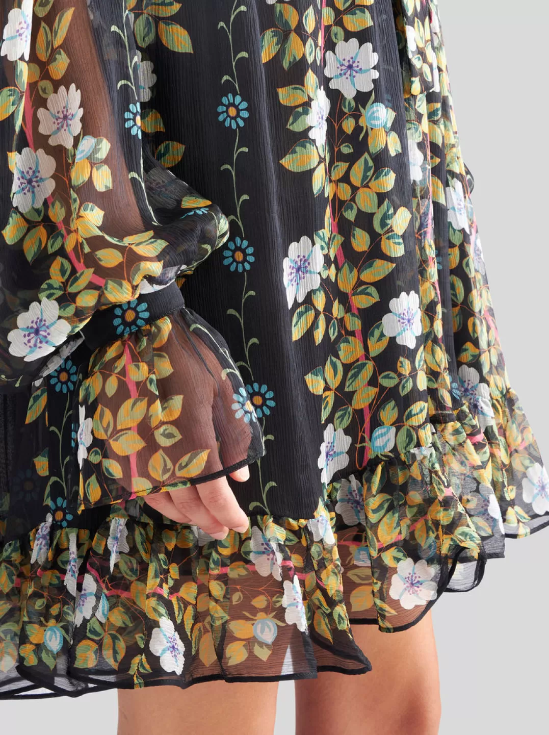 Hot Silk Kaftan Dress With Floral Print | Women | | Women Dresses