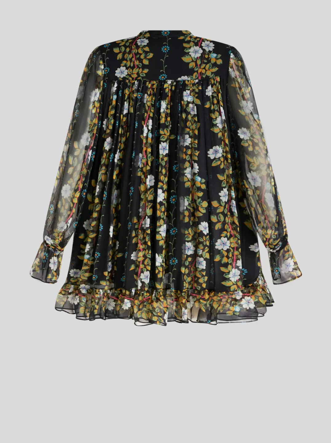 Hot Silk Kaftan Dress With Floral Print | Women | | Women Dresses